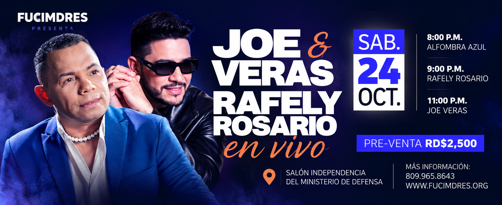 Joe Veras & Rafely Rosario en Vivo