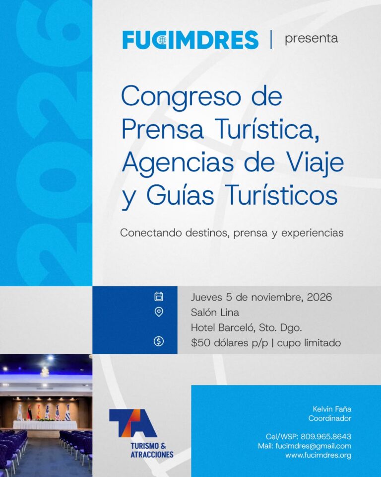 Congreso de prensa turística, agencias de viaje y guías turísticos