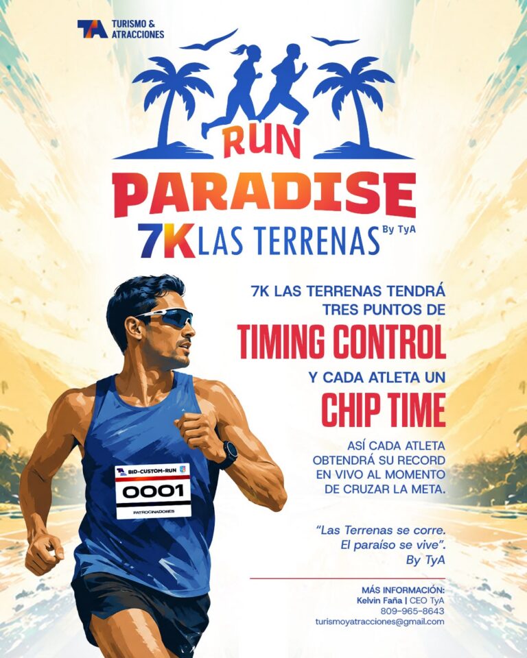 Run Paradise 7K Las Terrenas