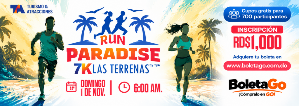 Run Paradise 7K Las Terrenas